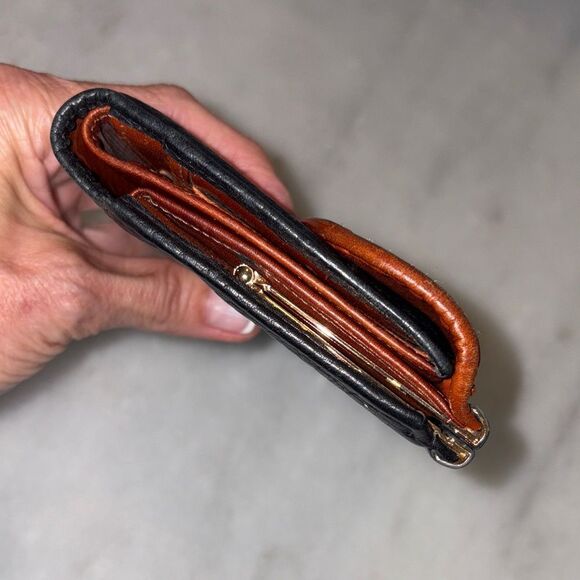 Dooney & Bourke Vintage Pebbled Leather Full Sized Wallet with Checkbook Holder - Picture 7 of 16